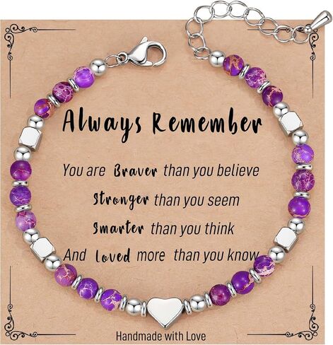 Tiny Beaded Bracelets for Women Teens Inspirational Gift, Bestie Friendship Bracelets for Sister Mom Wife Coworkers Daughter Niece Granddaughter on Graduation Birthday Gifts in Saudi Arabia