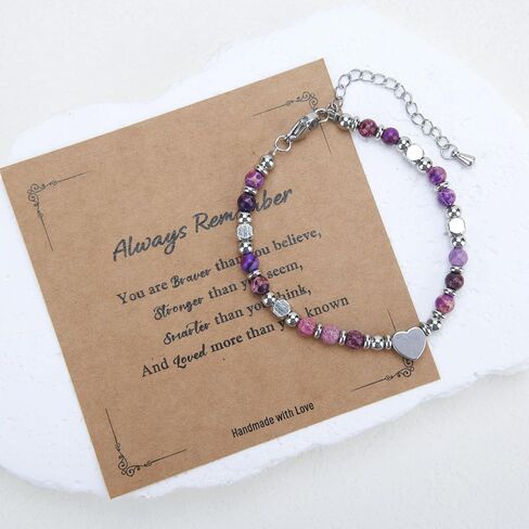 Tiny Beaded Bracelets for Women Teens Inspirational Gift, Bestie Friendship Bracelets for Sister Mom Wife Coworkers Daughter Niece Granddaughter on Graduation Birthday Gifts in Saudi Arabia
