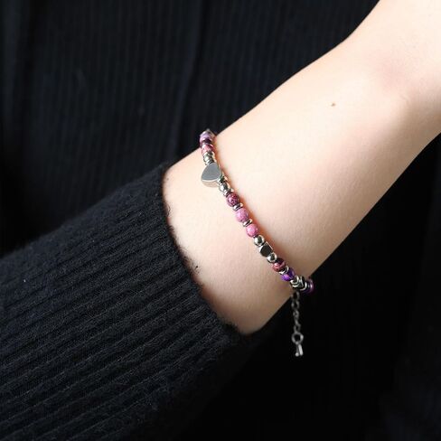 Tiny Beaded Bracelets for Women Teens Inspirational Gift, Bestie Friendship Bracelets for Sister Mom Wife Coworkers Daughter Niece Granddaughter on Graduation Birthday Gifts in Saudi Arabia