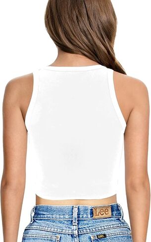 color cosplayer American USA Flag Crop Tank Tops for Women T Shirt Patriotic 4th of July Vest Tops in Kuwait