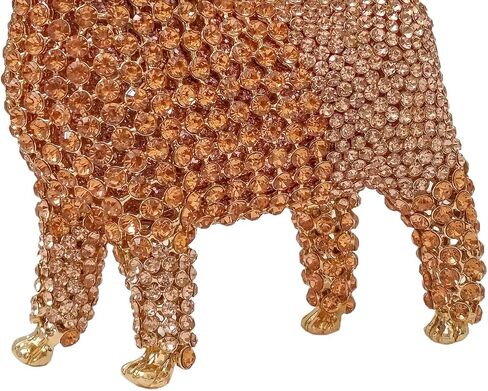 Cute Poodle Evening Bag Dog Rhinestone Purse Animal Crystal Clutch for Party Wedding Prom Handbag in Kuwait
