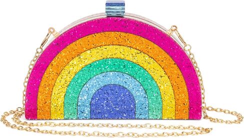 Clutch Bag for Women Evening Bag with Detachable Chain Strap Gala Balls Purse for Wedding Cockatail in Kuwait
