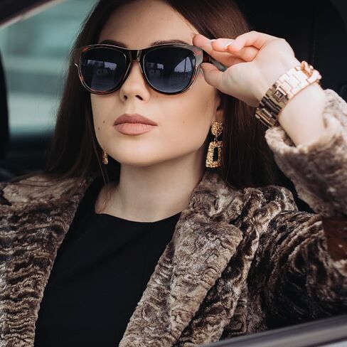 Polarized Fit Over Sunglasses for Women, Trendy Wear Over Glasses Shades UV400 Protection TS8010 in Saudi Arabia