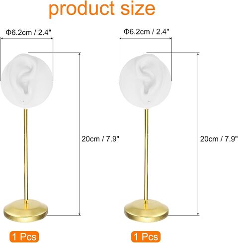 UXCELL 2PCS DONRING DISPLAND STAND ، منظم أذن الأذن الأيسر للأذن اليسرى. in Saudi Arabia