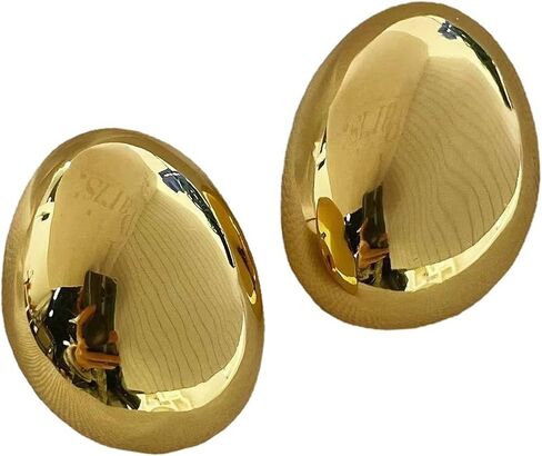 Chunky Gold Hoop Earrings for Women, Lightweight Waterdrop Hollow Open Hoops Tear Drop Silver Gold Trending Oversized Statement Style Earrings Hypoallergenic Gold Plated Earrings Fashion Jewelry for Women in Saudi Arabia