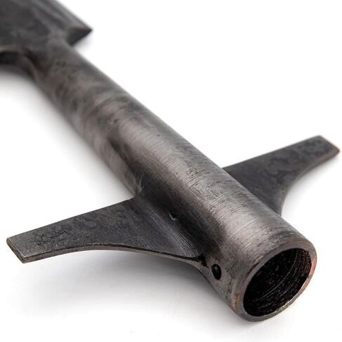 Armory Replicas - Compact Viking Throwing Spear Head Mount- Medieval Replica Hand Forged Iron Functional Small Hunting Spearhead - Pole Shaft Not Included in Saudi Arabia