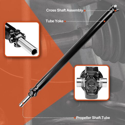 Rear Complete Drive Shaft Prop Shaft Driveshaft Assembly Compatible with Chevrolet, GMC, Cadillac Models - Suburban 1500 Avalanche Yukon XL 1500 Escalade, Replace OE 10383383, 20871263 in Saudi Arabia