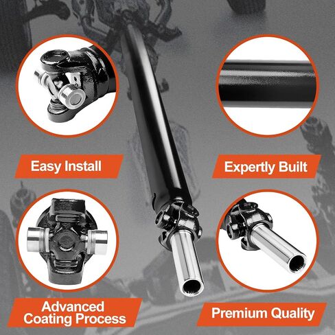 Rear Complete Drive Shaft Prop Shaft Driveshaft Assembly Compatible with Chevrolet, GMC, Cadillac Models - Suburban 1500 Avalanche Yukon XL 1500 Escalade, Replace OE 10383383, 20871263 in Saudi Arabia