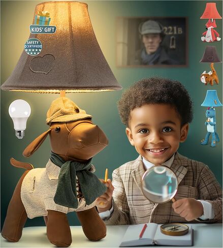 ALPACA Table Lamp for Kids Bedroom - Present for All Ages ، LLAMA LAMP LAMP TODDLER TODDLER BOYS ، ALPACA Room Decor Girls ، Hildrict Homes ، Teens Sister Sister ابنة أخت أخت الأخوة. in Kuwait