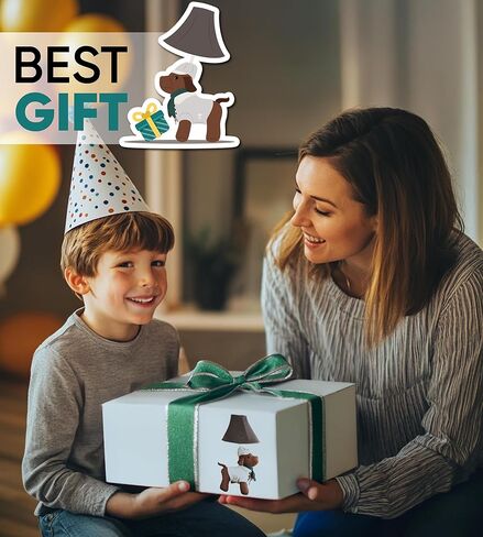 ALPACA Table Lamp for Kids Bedroom - Present for All Ages ، LLAMA LAMP LAMP TODDLER TODDLER BOYS ، ALPACA Room Decor Girls ، Hildrict Homes ، Teens Sister Sister ابنة أخت أخت الأخوة. in Kuwait