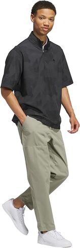 Adidas Men's Go-to DWR Short Sleeve Half-Zip Pullover in Kuwait