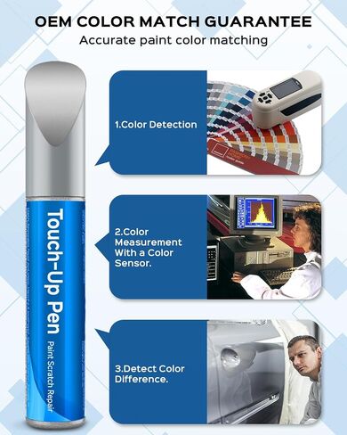 RAY Deep Blue Pearl Touch Up Paint Kit Compatible with Nissan Exact Match Car Scratch Repair Touch Up Paint Kit in Kuwait