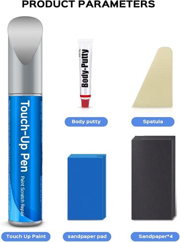 RAY Deep Blue Pearl Touch Up Paint Kit Compatible with Nissan Exact Match Car Scratch Repair Touch Up Paint Kit in Kuwait