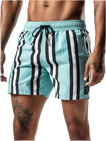 Lightweight Mens Swim Trunks Swimming Shorts Quick Dry Beach Trunk Bathing Suits Travel Essential in Saudi Arabia