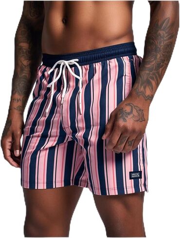 Lightweight Mens Swim Trunks Swimming Shorts Quick Dry Beach Trunk Bathing Suits Travel Essential in Saudi Arabia