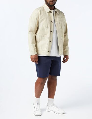 Armani Exchange Men's Embossed Ribbon Logo Organic Cotton Shorts in Saudi Arabia