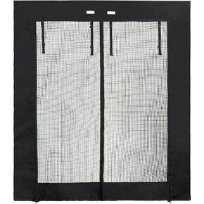 Bug Screen for Ram ProMaster High Roof, Sliding Door Bug Mesh Screen, Weighted Bottom Seam for Wind Resistance, Hands Free, Center Magnetic Closure