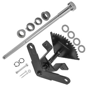 Caltric Steering Sector Gear with Shaft Compatible with John Deere Lt133 Lt150 Lt155 Lt160 Lt166 Lt170