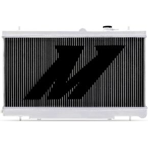 Mishimoto MMRAD-WRX-01 Performance Aluminum Radiator, Compatible with Subaru WRX & STI, 2001-2007, Silver