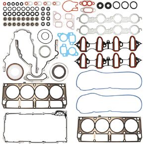 KAXHS26191PT-1 Head Gasket Set Compatible with 2002-2011 Tahoe, Avalanche Silverado, Suburban, Yukon, Sierra1500, Express, Savana, Cylinder Head Gasket Kits with Bolts