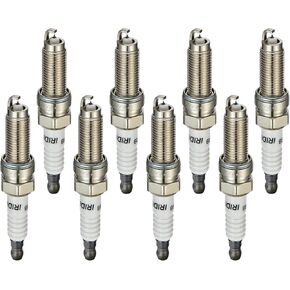XP5701 Iridium Spark Plugs 8 Pack - Compatible with Acura MDX RDX RLX TL TLX Compatible with Chrysler 200 300 M3 M5 M6 Charger Civic HRV Odyssey Passport Pilot Cherokee Gladiator Ram 1500