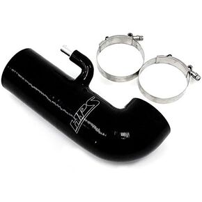 HPS 57-1231-BLK-1 Black Silicone Air Intake Hose (Post MAF Delete Stock Sound Tube)