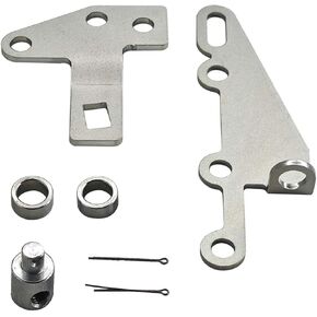 35498 Bracket And Lever Kit Automatic Transmission Shifter Cable Bracket Kit Suitable for GM Turbo TH400 TH350 4L60E 4L80E