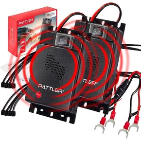 PATTLER® Best Car Engine Mouse Deterrent. Car Engine Mouse Deterrent. Mouse Repellent for Cars Connection to 12V. Ultrasonic Pest Repeller to Keep Rodents Out of Cars. Rat Repellent for Car - 1 Unit