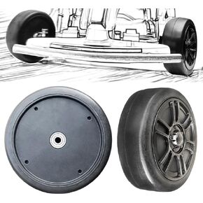 2pack 11 ''/28 سم من النايلون الإطارات الخلفية الكبيرة لعجلات الطاقة ترقية عربة carzy carzy الكهربائية ، زوج من فتحة الفتحة 1.2 سم/0.47 'للركوب على إطارات kart kart ، مقرنة مجانية (إطارات 11 بوصة)