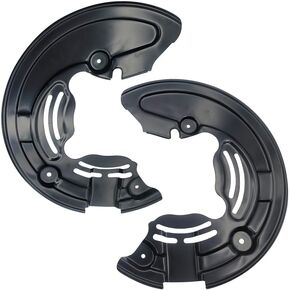 9L1Z2K004B 9L1Z2K005B 2PCS Brake Dust Shield Splash Front Left & Right Side for 2007-2023 Lincoln Navigator for 2007-2022 Ford Expedition for 2010-2020 Ford F-150 Truck