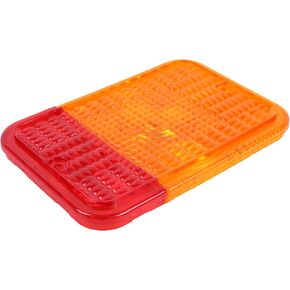 RE70021 Red/Amber Lens Warning Taill Lens Compatible with JD 1023E 1026R 2210 2305 2320 2520 3032E 3038E 3120 3203 3320 3520 3720 4100 4110 4115 4200 4300 4400 4500 4600 4700 5200 5300 5400