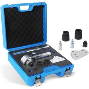 Torque Multiplier Set for Ford 1.0L/1.1L Ecoboost/Duratec - 1: 5 Labor Saving Engine Crankshaft Belt Pulley Removal Tool 1/2" Drive 1500Nm Bolt/Nut Remover Compatible with Ford 1.0L 1.1L 2.0L Engines