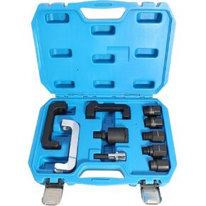 10Pcs Diesel Fuel Injector Removal Tool Extractor Puller Kit with 3pc pull out claws 12mm 13mm 16mm