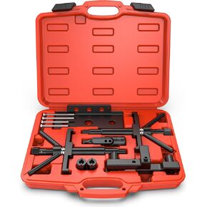 13pcs أداة محاذاة محرك العمود المهمل العمود الكامن الثقيلة توقيت مجموعة توقيت التوقيت التوافق مع Volvo S40 S70 S90 850 960