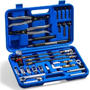 Universal Engine Valve Spring Compressor Stem Seal Removal Tool for BMW VW Audi Mercedes.Cylinder Head Valve Installer Remover Kit. All-car Series Non-dismantling Cylinder Head Valve Oil Seal Tool kit