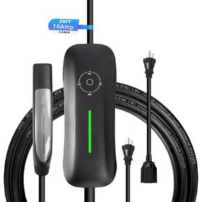 محطات شحن المركبات الكهربائية لتسلا ، 16 أمبير 110 فولت/240VMobile موصل الشاحن ل Tesla NEMA 6-20 PLUCT NEMA 5-15 ، شاحن منزلي محمول متوافق مع الطرز x/y/3/s