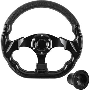 Golf car Steering Wheel for EZGO TXT & RXV Golf Carts Adapter