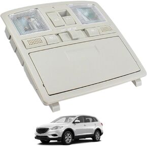 Overhead Console Reading LED Light Console Compatible With 2009-2013 Mazda 6 2010-2015 Mazda CX-9 Headlights Replaces GS4A-69-970D-30 GS4C69970D30 GS4C69970D75 TD12-69-970H75