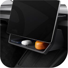 Spigen Under Screen Storage Organizer Designed for New Tesla Model Y 2025/2026 Refresh (Juniper) and Tesla Model 3 2025/2024 Refresh (Highland)