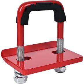 Hitch Trainener Clamp anti-Rattle Clamp-مثبتات عقبة شديدة التحمل مقابل 1.25 "و 2" عوائق مقطورة ، عزل مطاطي ووقاية لطلاء مزدوج مضاد (FBA) (FBA)