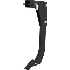 18'' Hitch Mounted Ripper, Middle Buster Plow for ATV/UTV Tractor with 2" Receiver, Hitch Lawn Ripper Easy One-Pin Mounting, Heavy Duty Trencher Subsoiler with 2 Replaceable Ripper Tee
