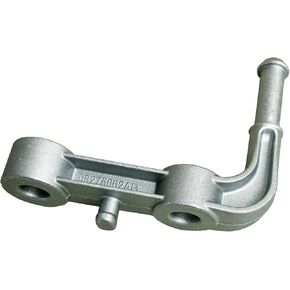 Left Rear Driver Side Exhaust Bracket & Muffler Support Assembly - Direct Fit Replacement Compatible with D RAM 1500 5.7L/6.2L 2019-2024 (OE# 68275662AB) | Heavy-Duty Aluminum Construction