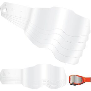 نظارات Goggle Sears لـ 100 في المائة RC2 / AC2 / ST2 ، والدموع القياسية للسترات 2 / Racecraft 2 / ACCURI 2 GENER