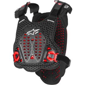 Alpinestars - A-5 Plasma Chest Protector Black/Red/White Md/Lg (6700825-132-ML)