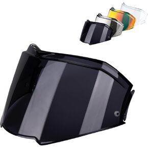 Valiant II Visor Face Shield Replacement For Valiant II Flip Up Motorcycle Helmet Accessories (Chrome Red) in Kuwait