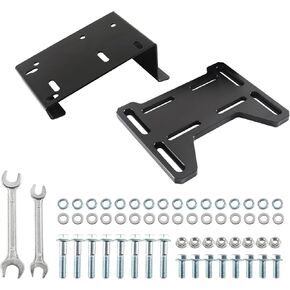 Torque Converter Engine Mount Plate Motor Riser Kit for Predator 212cc 224cc 196cc 6.5hp for Honda GX160 GX200 for Oryxearth Monster Mega Moto 80cc 105cc MMB80 MMB105 for Coleman RB100 RT100