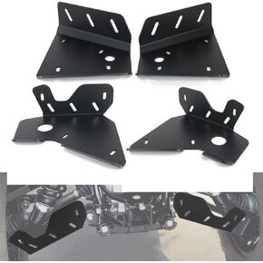 Aluminum Front and Rear A-Arm Guards, A-Arm Skid plates Compatible with King Quad 500/750 2010-2024