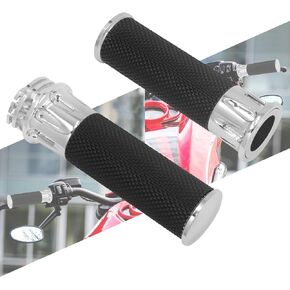 Motorcycle Handlebar Grips for 1" 25mm Hand Grips Fit for Harley Sportster XL XR Dyna Softail Touring Road Electra Glide