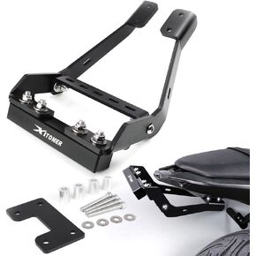 Xitomer Steel Scrape Bar متوافق مع FZ-07 MT-07 2014-2025 FZ07 MT07 12 BAR 12 OILOCK دراجة نارية مكشقة Wheelie Screper
