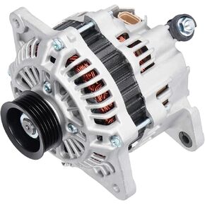 Altemnator Compatible with Subaru Baja 2.5L 2003-2006, Fit Forester 2.5L 2003-2005, Fit Impreza 2.5L 2005, Fit Legacy 2.5L 2000-2004, Alternator Replacement for 23700-AA370, 23700-AA37A